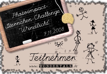Sternchenchallenge Windlicht