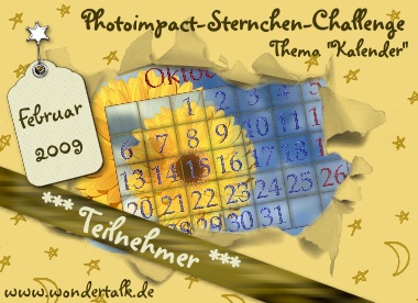 Sternchenchallenge Kalender