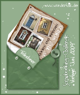 Scrap-Challenge Vorlage Juni 2009