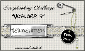 Scrapchallenge Vorlage 9