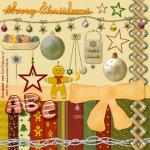 Weihnachts-Scrapset