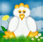einfaches Huhn